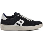 Resim Bulldozer 221163 Lacivert Süet Hakiki Deri Erkek Sneaker 001 