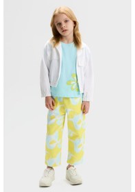 Resim Nk Kids Kız Çocuk Summer Pantolon Nk-51507 Sarı 