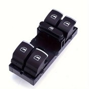 Resim VW Golf 5 6 Gti Mk5 Mk6 Jetta Tiguan Passat B6 Cc Seat Leon Mk2 Fabio Elektrikli Pencere Kontrolü Anahtarı Kontrol Düğmesi, Sol Yerleştirme, Oda Elektrikli/Sert Kablolama, ≤36V Çalışma Voltajı, Pilsiz 
