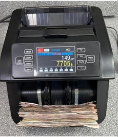 Resim C15 Türk Lirası Karışık Sayma Ofis Tipi Para Sayma Makinesi Ekran Hediyeli 