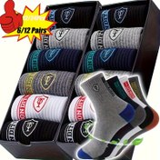 Resim 24 Adet (12 Çift)/12 Adet (6 Çift) Yeni Erkek Çorapları, Orta Boy Çoraplar, Koku ve Ter Emici, Mevsimlik Çoraplar, Şık ve Çok Amaçlı, Sonbahar ve Kışlık Erkek Çorapları, Spor Çorapları, İç ve Dış Mekan Kullanımına Uygun, Tüm Sezonlara Uygun, Günlük Temel Malzemeler, Açık Hava Aktiviteleri, Dayanıklı Malzeme, Rahat Kalıp, Casual Çoraplar, Seyahatçi ve Ofis Çalışanlar için Performans Çorapları 