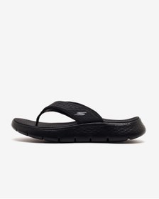 Resim SKECHERS GO WALK FLEX SANDAL Erkek Siyah Parmak Arası Terlik 229214 BBK 