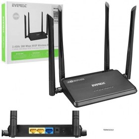 Resim Everest EWR-N500 300Mbps WISP Repeater+Access Point ve Bridge Kablosuz Router 