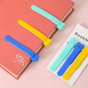 Resim 3 adet/6 adet Sevimli Ayı Silikon Kitap Ayracı - Okuyucular için Otomatik Sayfa Klipsleri, Benzersiz Kitap Aksesuarları, Mükemmel Tatil Hediyesi 