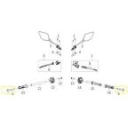 Resim Kove 510X/510F/250RR Direksiyon Topuzu 1ADET 