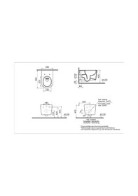 Resim VitrA Quantumflush Nest Asma Klozet Gizli Montajlı 57 Cm 7870b403-0090 