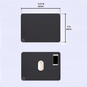 Resim Black Deer Siyah 35x28 Large Boy Professional Gaming Ofis Mouse Pad Kaydırmaz Mouse Pad 