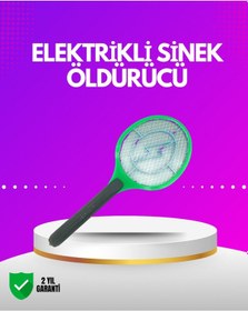 Resim İç Ve Dış Mekan Elektrikli Sinek Öldürücü Hafif Ve Ergonomik Tasarım 