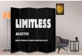 Resim Motivasyon Temalı Özel Tasarım Paravan Room Divider PRV1078, 180 x 180 