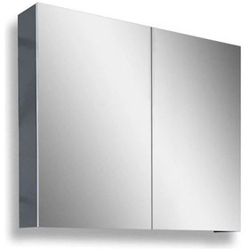 Resim Teta Home Tokyo 65cm Mdf Banyo Üst Aynalı Dolap Antrasit-beyaz Antrasit - Beyaz 