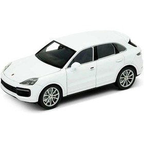 Resim Welly Porsche Cayenne Turbo 1:24 Beyaz Model Araba 