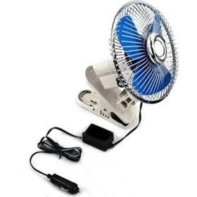 Resim Parçafix Pmx Mandallı Araç Içi Vantilatör 6"ınc 12V Çakmaklığa Takılır 