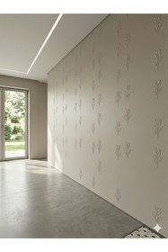 Resim Bedoris Duvar Kabartma Şablonu - Botanik Desenli Stencil 1 ADET 