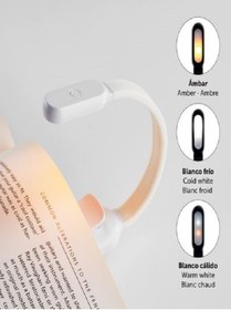 Resim Mıquelrıus Kitap Okuma Lambası led Şarj Edilebilir Siyah 