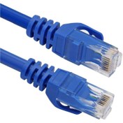 Resim VCOM Cat6 10 Metre Mavi Utp Patch Kablo Ethernet Kablosu 