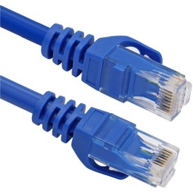 Resim VCOM Cat6 10 Metre Mavi Utp Patch Kablo Ethernet Kablosu 