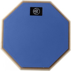 Resim Cox PP-BL8 Çalışma Pedi (8" Mavi) | Sessiz Davul Egzersizi İçin Kauçuk Yüzey 