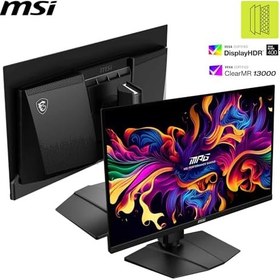 Resim MSI 26.5 MAG 271QP QD-OLED X24, Gaming Monitör, WQHD, 16:9 Flat, QD-OLED, 240HZ, 0.03ms (GTG), Adaptive-Sync 