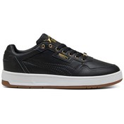 Resim Puma Court Classic Lux Erkek Günlük Ayakkabı 39501911 Siyah 