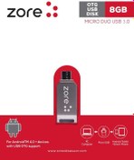 Resim 3.0 Micro Metal Otg 8 Gb 