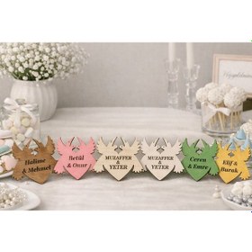 Resim Kuş Temalı Magnet Kişiye Özel 25 Adettir No 042 