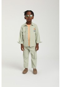 Resim Xo Kids Erkek Çocuk Pantolon 1-4 Yaş 2558 Yeşil 