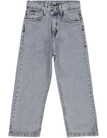 Resim Civil Boys Baggy Kalıp 6-9 Yaş Pantolon Kot - Mavi - Buz Mavi / 6-7 Yaş 