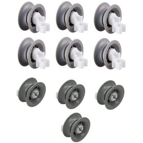 Resim Bosch Siemens 611666 Uyumlu Üst Sepet Tekeri İq100 İq300 İq500 İq700 Bulaşık Makinesi 