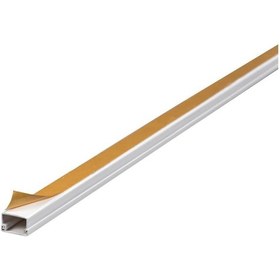 Resim Kablo Kanalı 25x16 mm 2 Metre Yapışkan Bantlı 4 Adet 