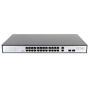 Resim Uranıum POE-2421SFP 24X10/100+2X Gigabit Uplınk +1Xsfp 360W 250 Metre Poe Combo Rack Tıpı Swıtch 