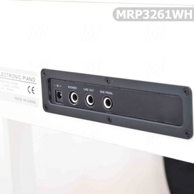 Resim Manuel Raymond MRP3261WH Dijital Piyano - Beyaz (Eğitim - 61 Tuş) | Kompakt Taşınabilir Tasarım, Dahili Hoparlör, Çoklu Enstrüman Sesleri ve Ritim Eşlikleri | Uyum: Başlangıç Seviyesi ve Mobil Kullanım 