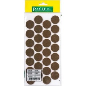 Resim 28'li Yapışkanlı Keçe Sandalye, Masa, Koltuk Altı Parke Koruma Keçesi, Yuvarlak, 28MM 