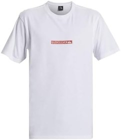 Resim Quiksilver QS CLICKER LOGO DNA BEYAZ Erkek Tshirt BEYAZ L 
