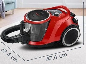 Resim Bosch BGC41PET Toz Torbasız Elektrik Süpürgesi 
