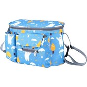 Resim Suntek Ekspres Teslimat Mutlu Ayı Için Kapaklı Oxford Kumaş Açık Mavi 