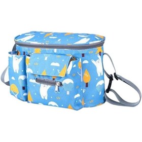 Resim Suntek Ekspres Teslimat Mutlu Ayı Için Kapaklı Oxford Kumaş Açık Mavi 