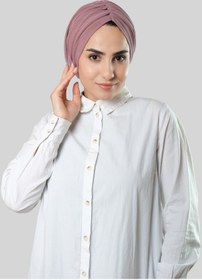 Resim Hürrem Bone Violet Drapeli Salaş Tesettür Bone Sandy Büzgülü 2315 21 Violet 