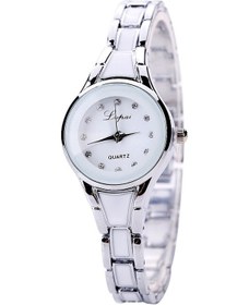 Resim Wezone Şık Kadın Kolye Saati - Kristal Detaylı Zarif Bileklik Saat Çok Renkli 