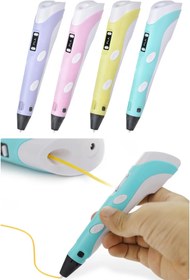 Resim MUHEN Ergonomik Tasarımlı 3D Kalem Pen Printer - Üç Boyutlu Yazıcı ve Sanat Eserleri İçin Mükemmel Çözüm 