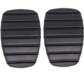 Resim Araba Kauçuk Fren Debriyaj Ayak Pedalı Pad Kapakları Renault Captur Clio 3 Espace 4 Laguna 2 Modus Sembolü Safrane Scala Opel Movano 2x 
