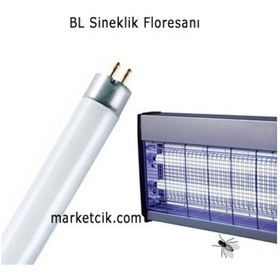 Resim 8 Watt T5 Bl Sineklik Cihazı Ampulü. 29 CM 