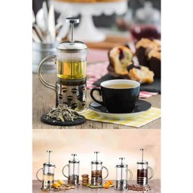 Resim Venüs Shopping New Life 350ML Çelik French Press Bitki Demleme Bardağı Bls Fp 350 