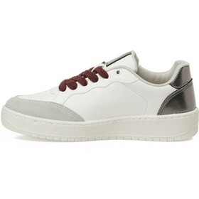 Resim Butigo 25k-2077 5pr Beyaz Kadın Sneaker 000000000102042826 Beyaz-gumus 
