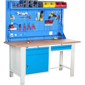 Resim Star Çelik Atölye Çalışma Tezgahı (1600 x 720 x 830-930/1844 mm) 