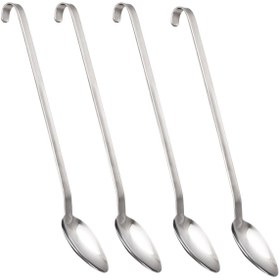 Resim (4 adet) Servis Kepçesi - Ø63mm - Uzunluk:270mm - Paslanmaz Çelik 