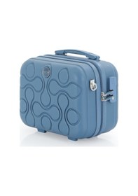 Resim Mçs Polipropilen 2li Valiz Seti Orta & Makyaj V376 S23sy1000046-set 10227 Sky Blue 