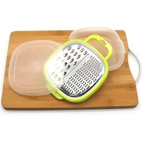 Resim Valletta Okinawa Saklama Kaplı 2'si 1 Arada Rende Yeşil 