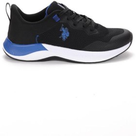 Resim U.S. Polo Assn. U.s.polo Assn Florın 3fx Siyah Saks Comfort Casual Erkek Spor Ayakkabı 