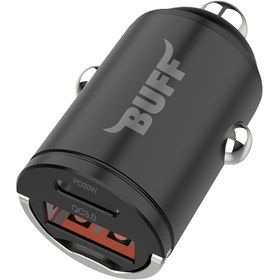Resim Buff Labs Buff BL53-1UC 38W QC3.0 & PD Dual Hızlı Araç Şarj Cihazı 