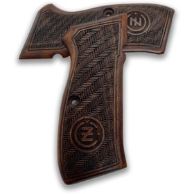 Resim ZIB GRIPS CZ-75 Pistol Grip Handmade From Walnut Wood Ars.041 